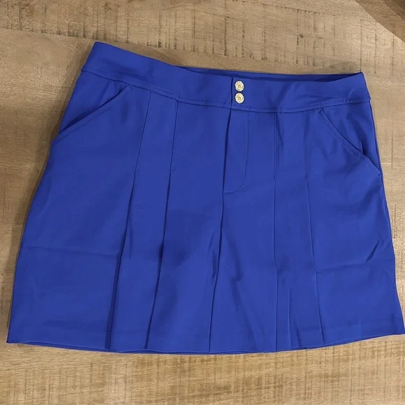 Lilly Pulitzer Kimika Skort Skirt UPF 50+ Martinique Blue Size 12 NWT - Picture 5 of 9